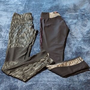 2 Pairs of Leggings Ladies M Nike & Kyodon Medium